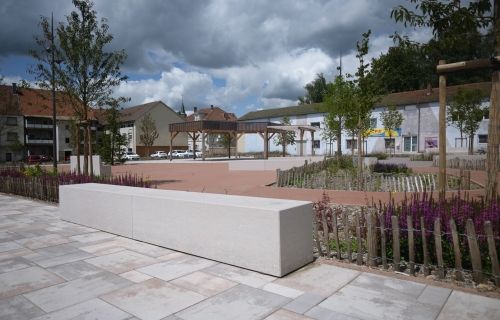 Aménagement de la place Théodore Heitzmann (2023)