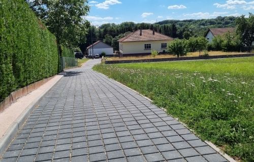 Voirie définitive du lotissement Saint Hubert