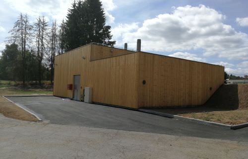 Chaufferie collective au bois et réseau de chaleur à Bitche