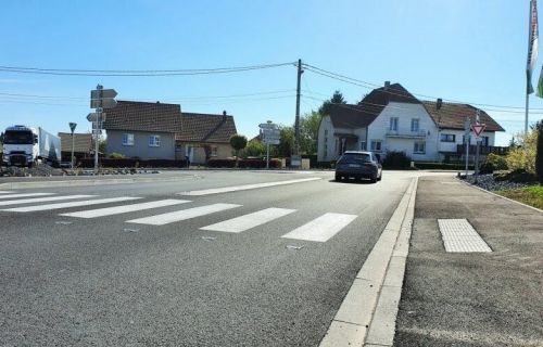 Aménagement d'un carrefour giratoire à LEMBERG