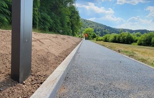 Aménagement d'un cheminement doux et sentier piéton à Philippsbourg