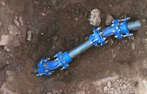 Remplacement de conduites d'eau potable à Goetzenbruck