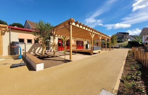 Requalification et désimperméabilisation de deux cours d'école