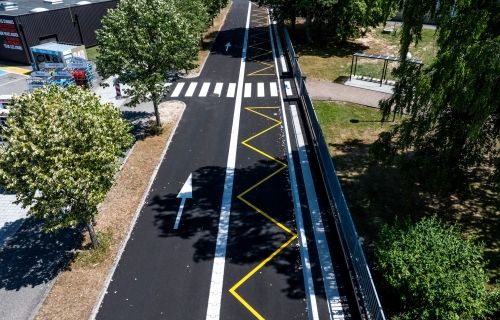 Sécurisation des abords du collège La Paraison