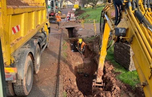 Renouvellement conduites d'eau potable